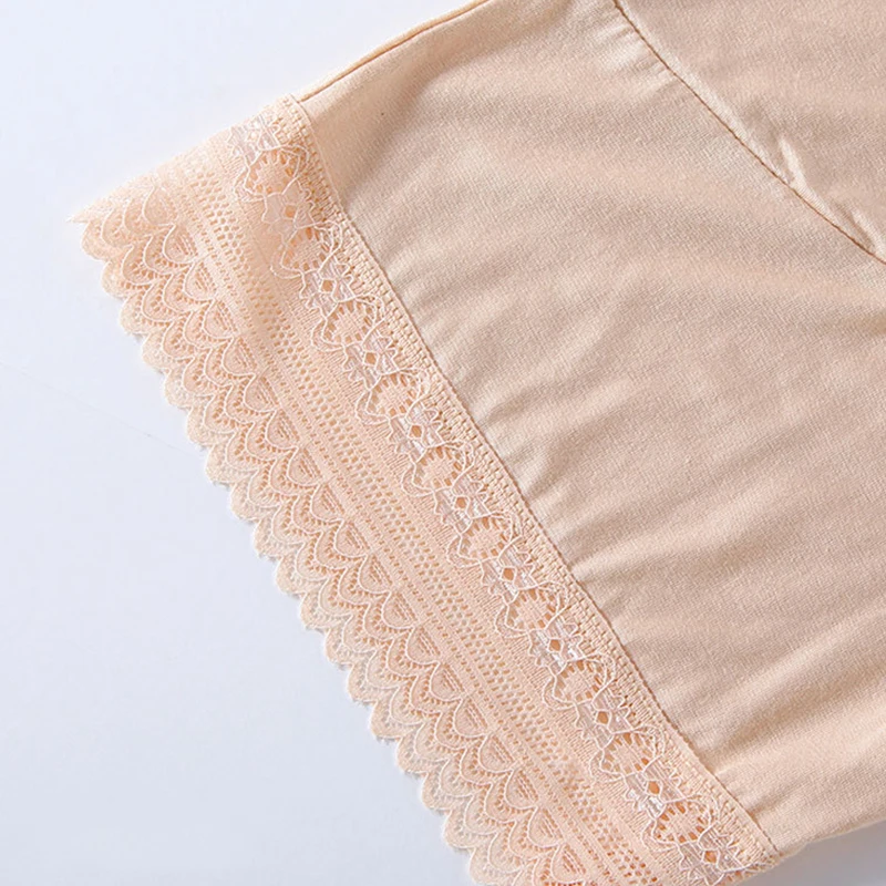 Women Leggings Sexy Summer Safety Pants Modal Mid Waist Soft Breathable With Pockets Underwear