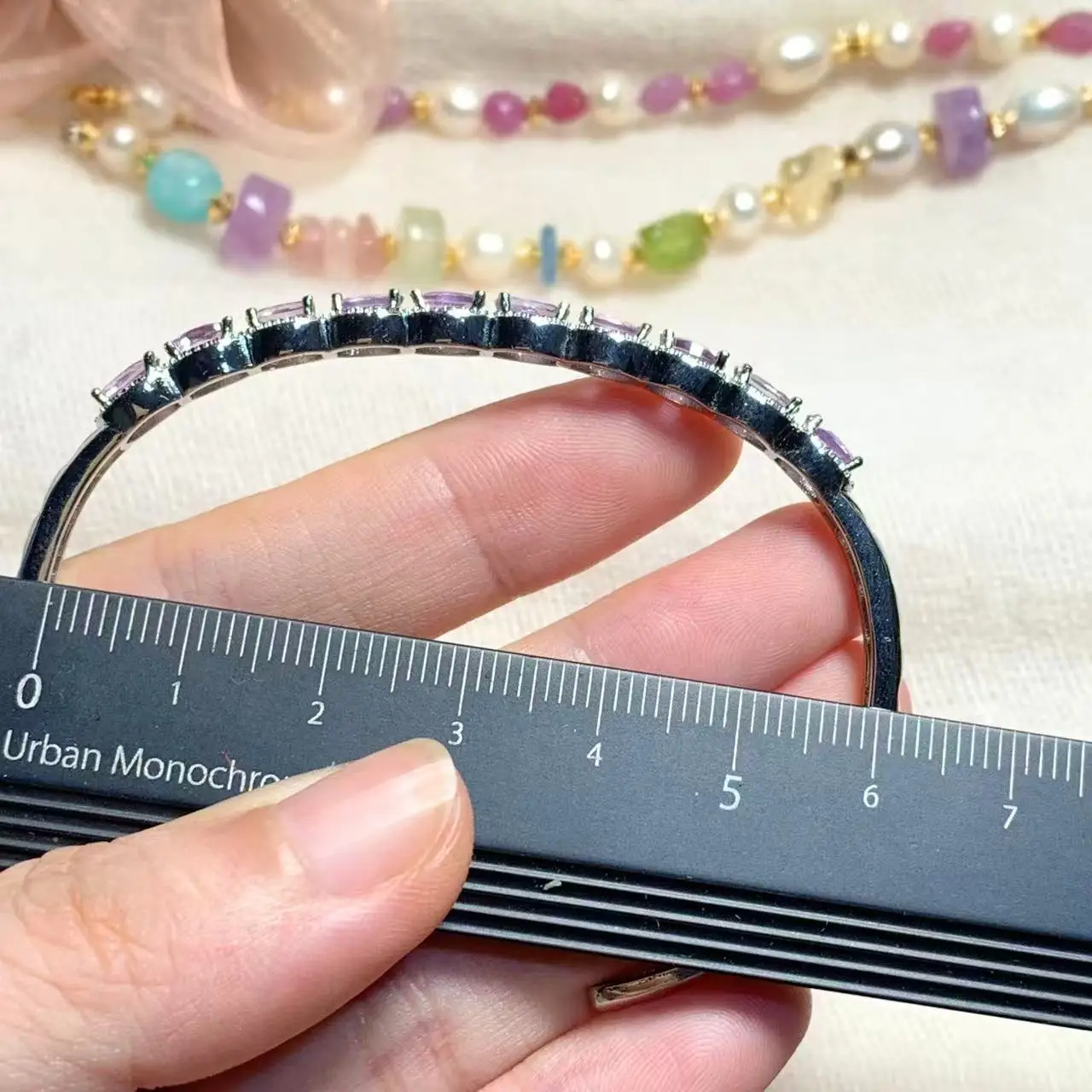 Natural Amethyst Bracelet Woman Man Wealthy Jewelry  Luxury Elegant Romantic Simple Fine Jewelry