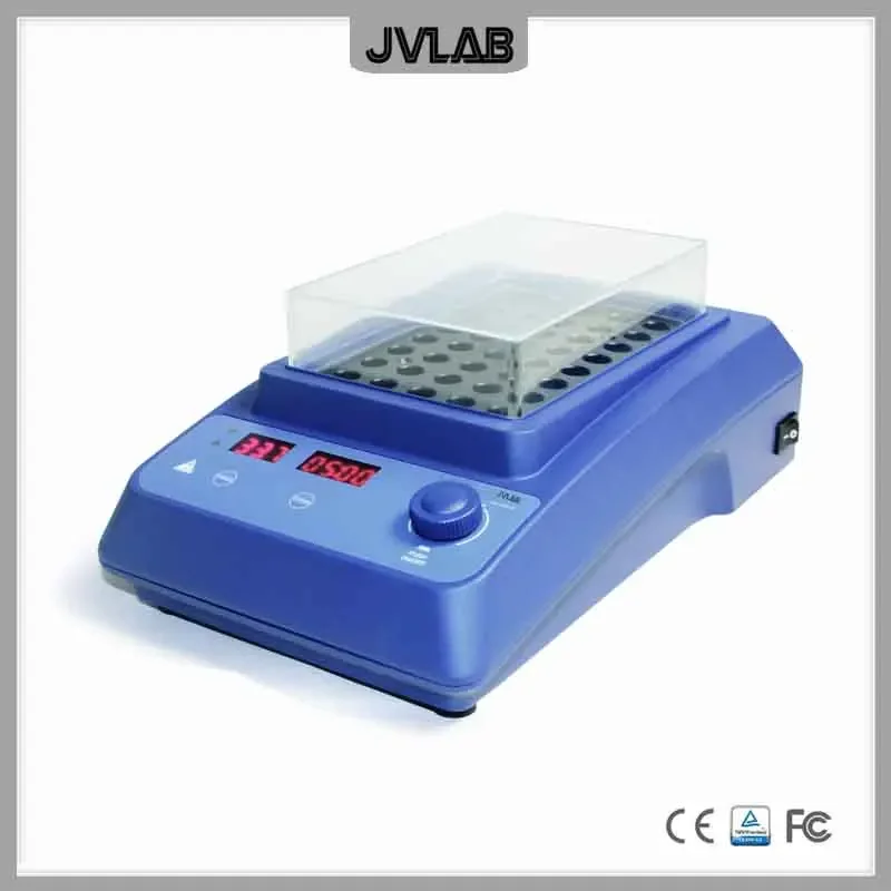 Dry Bath Incubator For Inactivation Low Temperature lysis LED Digital Metal Bath HB120-S Come With Heating Block 0.2-50 mL