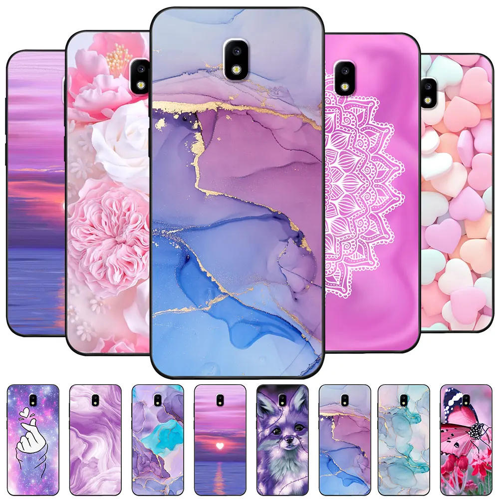Custodia Per Samsung J5 2017 Coque 5.2 "Tpu Custodia Morbida In Silicone Moda Per Samsung Galaxy J5 J5 Funda Cover Capa Bumper Marble