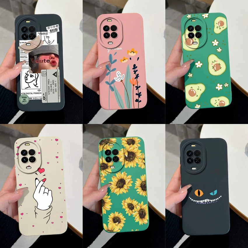 Sunflower Soft Silicone Phone Case - High Quality Lightweight Bumper Back Cover