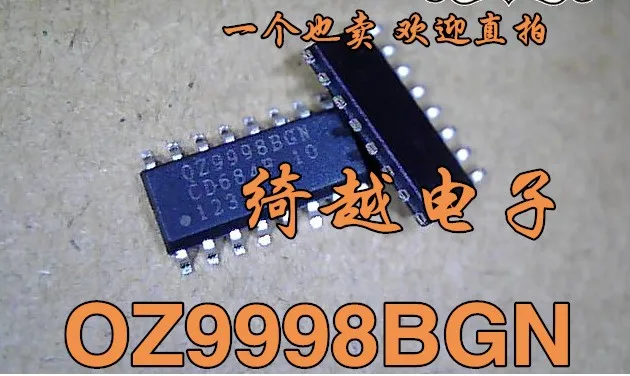 

OZ9998MGN OZ9998BGN Original, in stock. Power IC