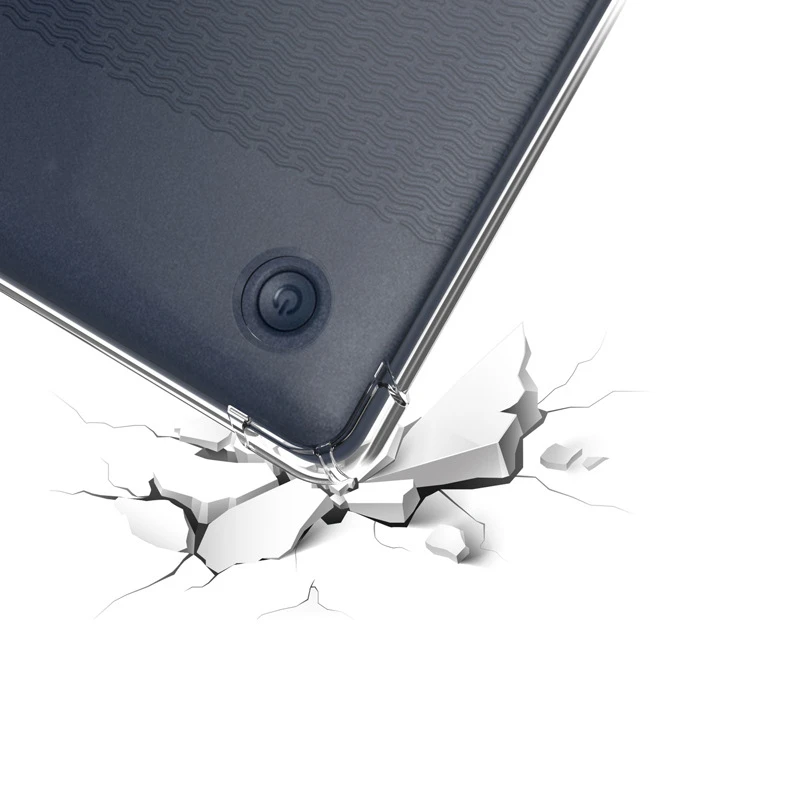 Transparent TPU Shockproof Protective Back Cover