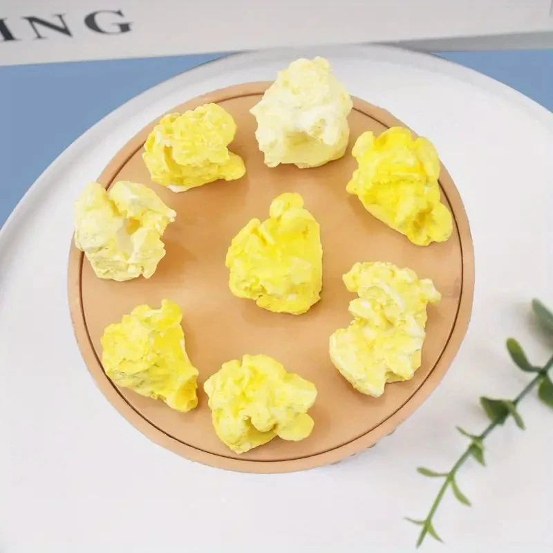 Moule En Silicone Forme Popcorn - Pour Chocolat, Bonbons, Gélatine - Diamètre 11 Cm - 4