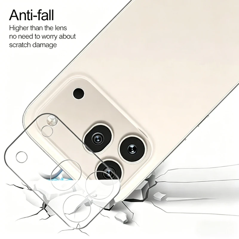 Honor 600 Series Case with HD Camera Protector and Tempered Glass Lens Cover