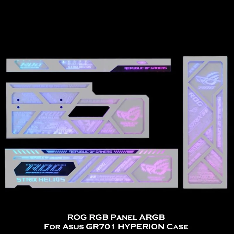 Rog Gr701 Hyperion Case Painéis Rgb Luminosa Lâmpada Board Luz Divina Síncrona 5v Sincronização - Imagem 5
