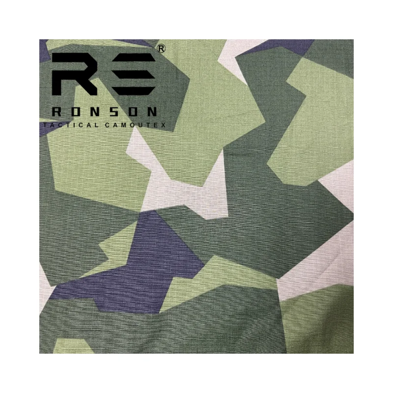 50% Nylon 50% Cotton fabric M90 NYCO5050 Ripstop tactical fabric for uniform