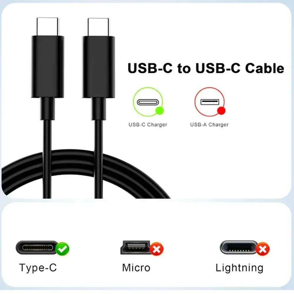 삼성 갤럭시 S26 울트라 플러스용 S26 S25 S24 S22 S23 100W 고속 충전 데이터 케이블, USB C to USB C 케이블, 듀얼 타입 C 데이터 케이블