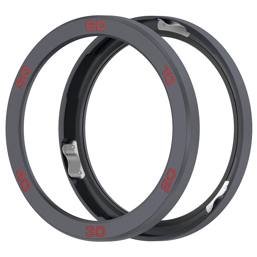 Premium Metal Bezel Ring with Tempered Glass Screen Protector