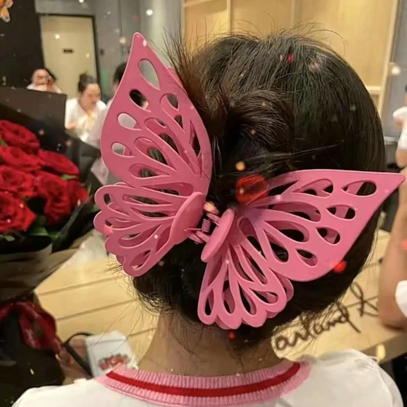 Korean Butterfly Hair Clips Butterfly Hair Clips Woman Butterfly