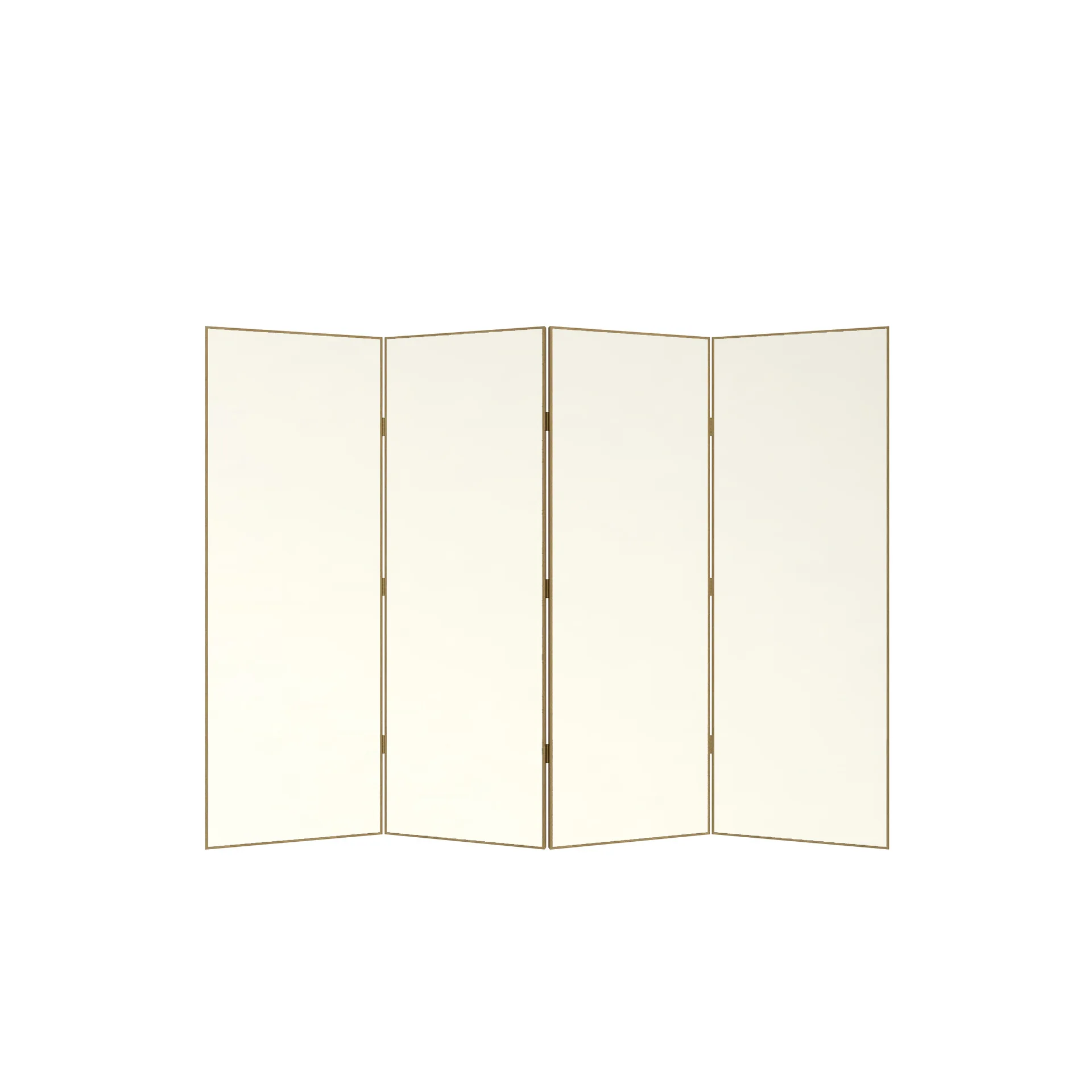 

Cream Screen Partition, Living Room, Office, Modern, Simple, Light Luxury, Covering, Mobile, Foldable Background Wall, Folding