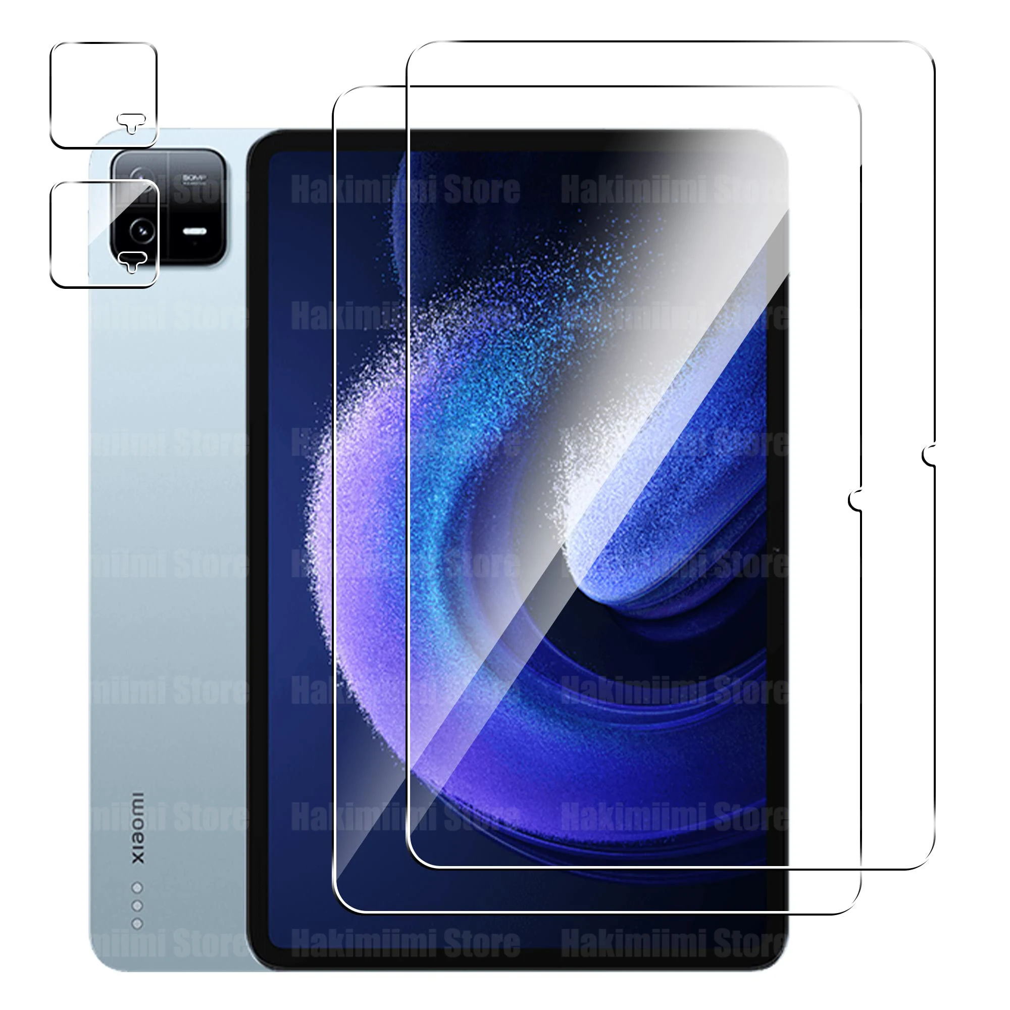 Protetor de Tela para Xiaomi Pad Filme de Vidro Temperado Protetor de Lente de Câmera Dureza 9h Xiaomi Pad Pro 11 2023