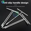 T-shaped Hand Tool Hex Socket Wrench 7mm 8mm 9mm 10mm 12mm 13mm 15mm 17mm Metric T-handle Wrench Extended T-Socket Wrench 5