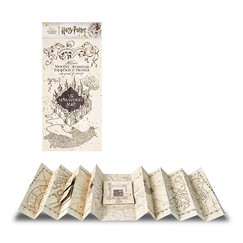 School Of Magic Activity Point Harries Map Hogwarts College Cosplay Prop Potters Magic Treasure Hunt Halloween Birthday Gift Map