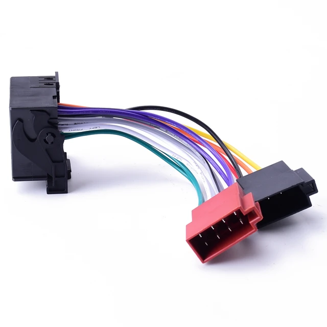 Câble de commutation adaptateur ISO pour autoradio, compatible