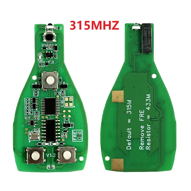 CN002101 BGA 315/434MHZ 3/3+1 Button Smart Remote Key Fob for A C E S Class GLK GLA W204 W212 W205 7