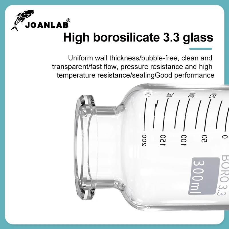 1000ml JOANLAB Vacuum Filter Apparatus Lab Equipment Glass Filter Sand Core Liquid Solvent Membrane With Rubber Tube