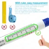 4-80Pcs 2cm Waterproof Long Head Markers Deep Hole Marker Pen for Metal Carpenter Red/Black/Blue/Green Ink Woodworking Tools 3