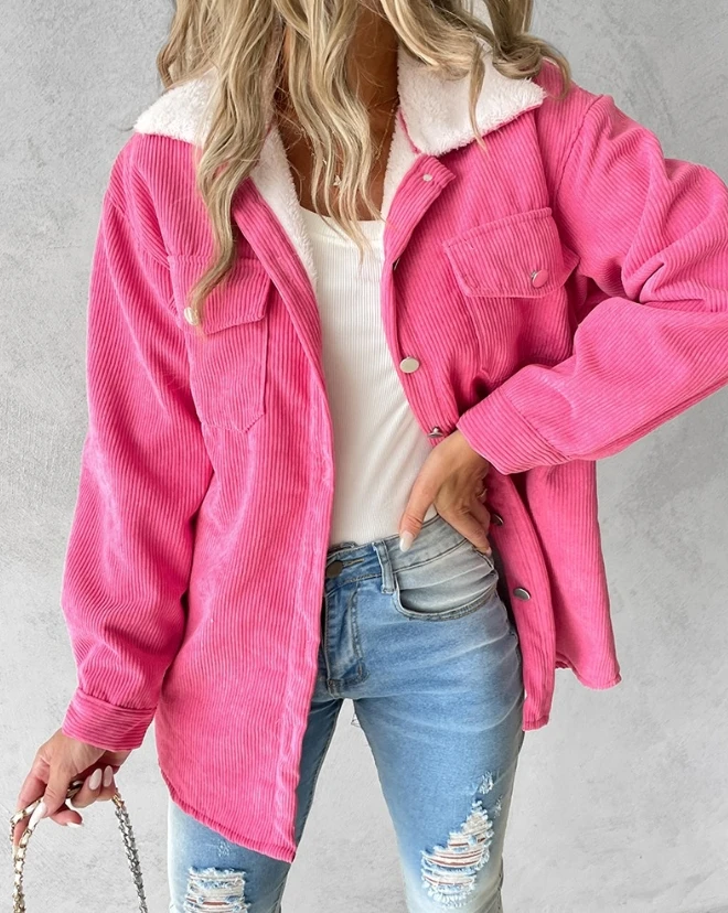 Рисунок 2 - Женская Вельветовая скоба с флисовой