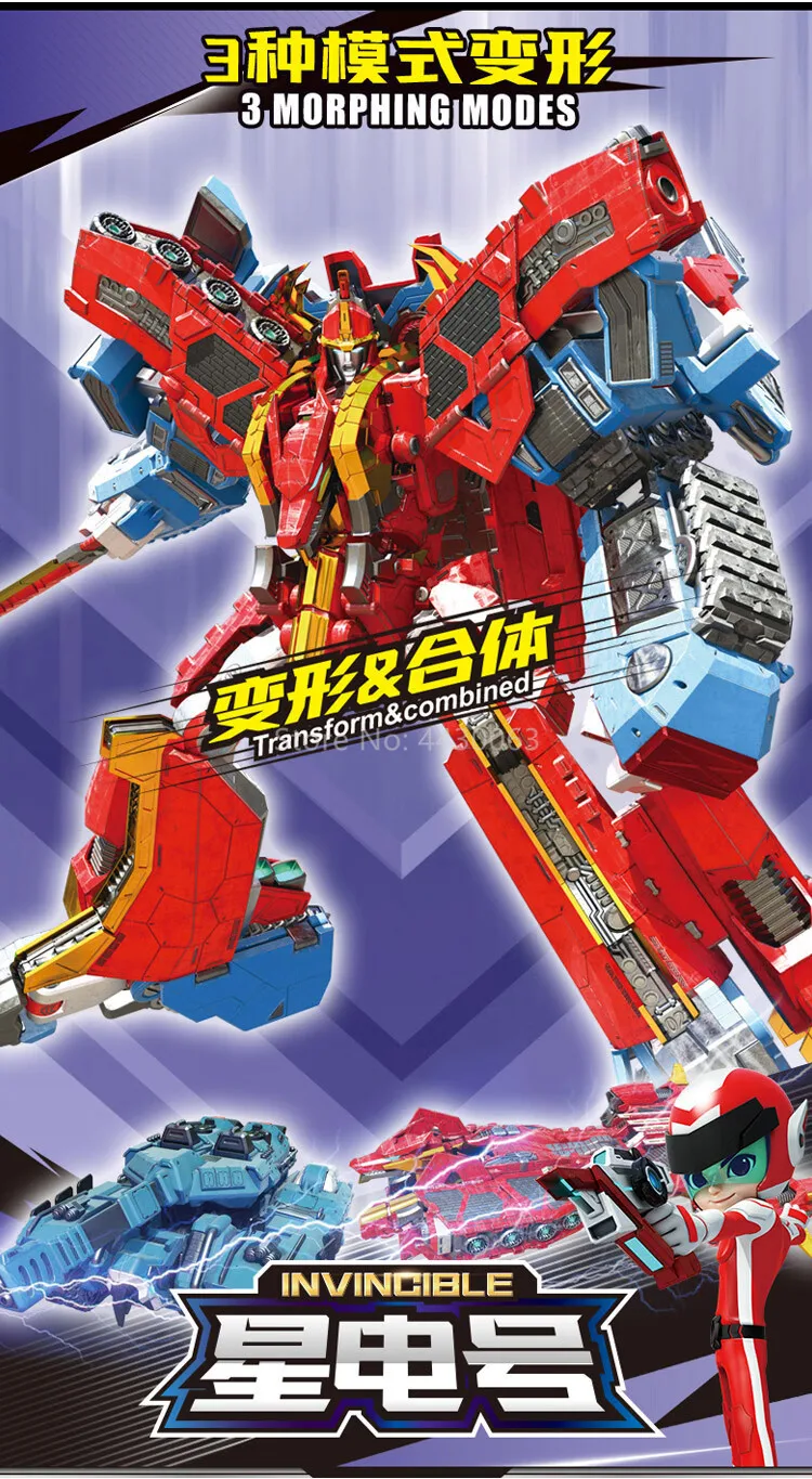 Tobot Galaxy Detectives Toys | Deformation Robot
