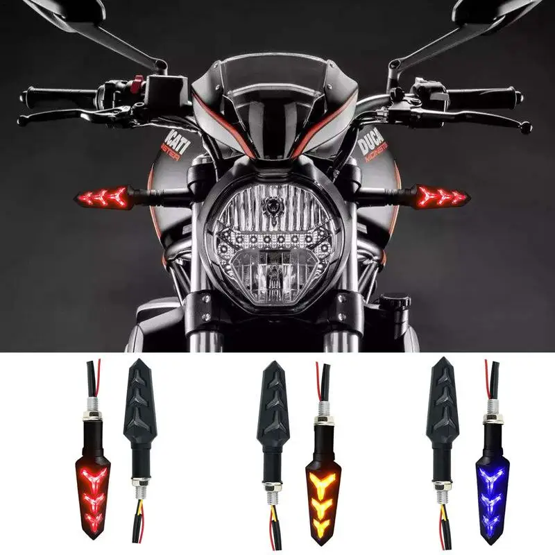 

Universal Motorcycle Turn Signal LED Light Motorbike Indicator Blinkers Lamp Bike Flasher Indicator LED Lights For Motorcross