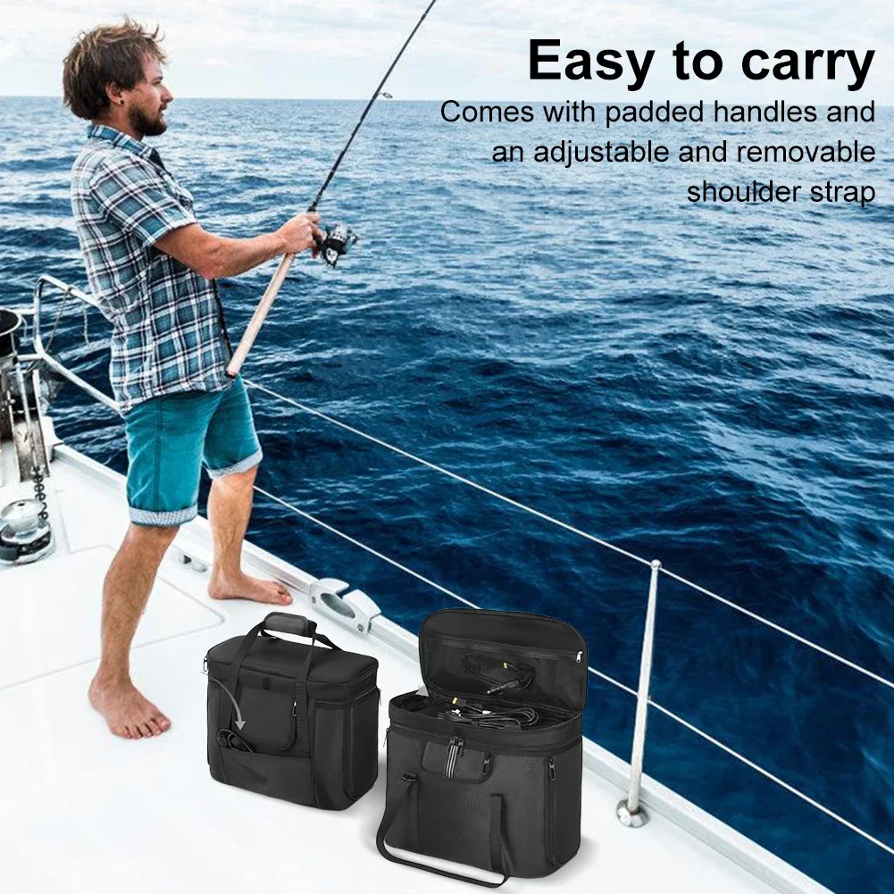 Carrying Case for Ecoflow Delta 3 Plus/Solar Generator Delta 2 Portable Power Station Bag for Ef Ecoflow River 2/2 PRO/2 Max