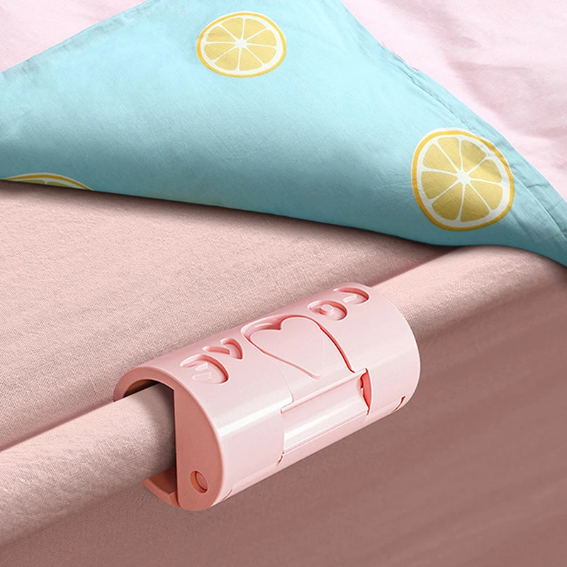 6PCS Plastic Non-slip Clip Mattress Holder Quilt Bedspread Bed Sheet Clip Button Bed Sheet Household Towel Clothes Peg 4