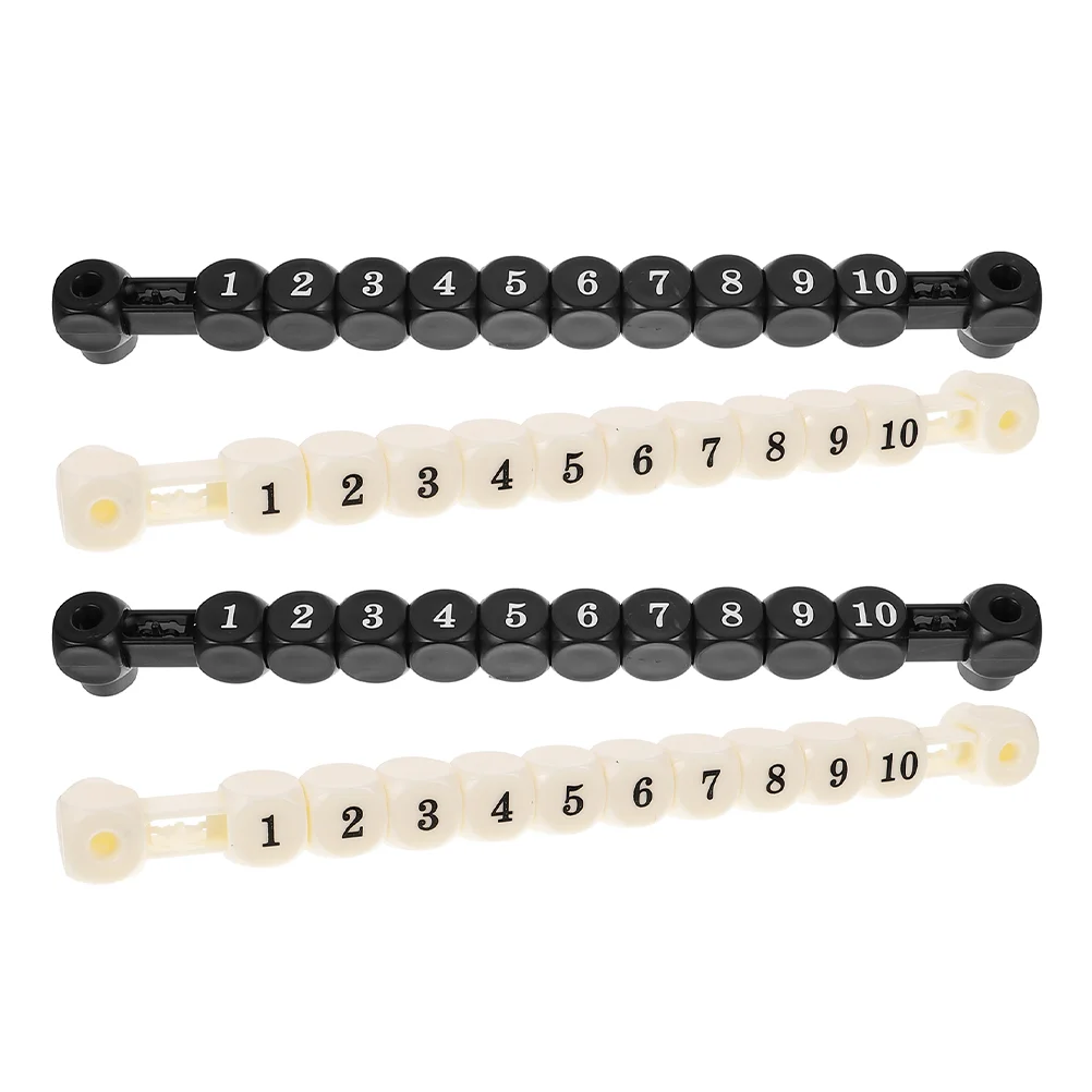 4 Pcs Multipurpose Counters Score Counter Desktop Games Foosball Table Parts Scores Device Entertainment Soccer Tables