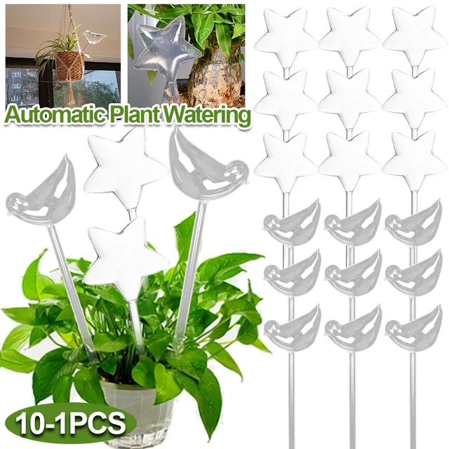 Auto Drip Irrigation Automatic Dripper Bird Shape Flower Pot Waterer For Plants Flower Waterers Bottle Drip Home Garden Tools