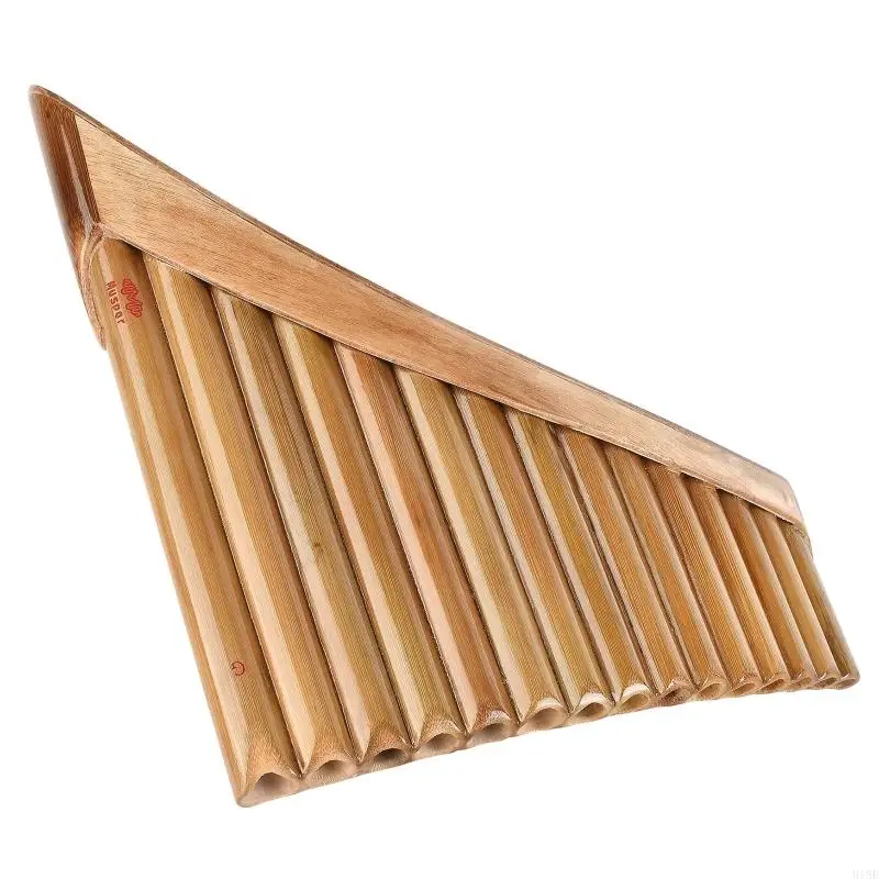 918E Folk Musical Instrument Pan Flute Wind Instrument Pan Pipes Handmade Flute