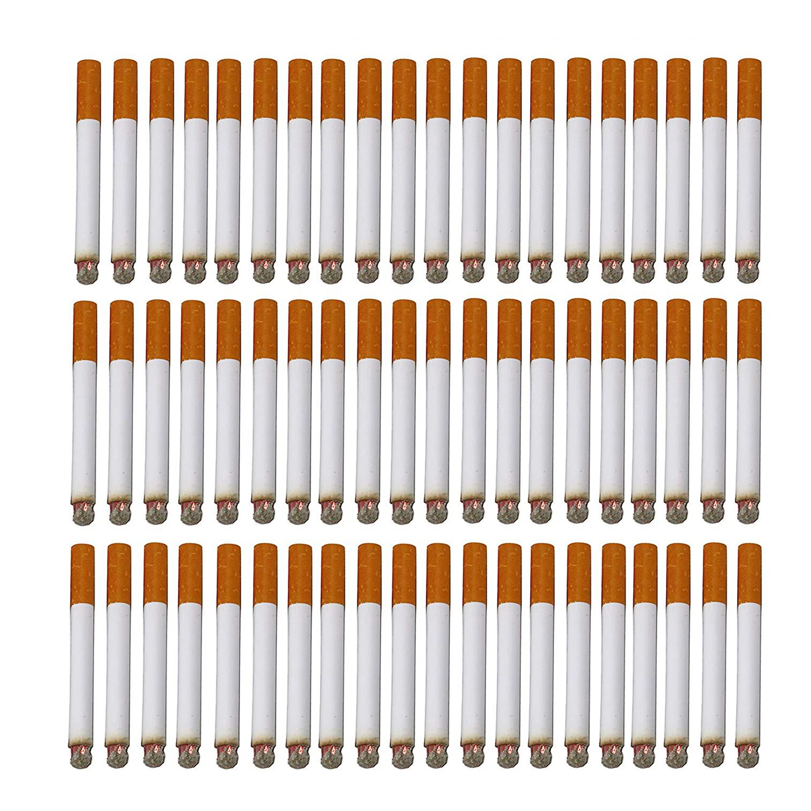 Joke Prank Magic Novelty Trick Fake Cigarettes 2/24/60pcs Fags Smoke Effect Simulation Cigarettes Realistic Looking