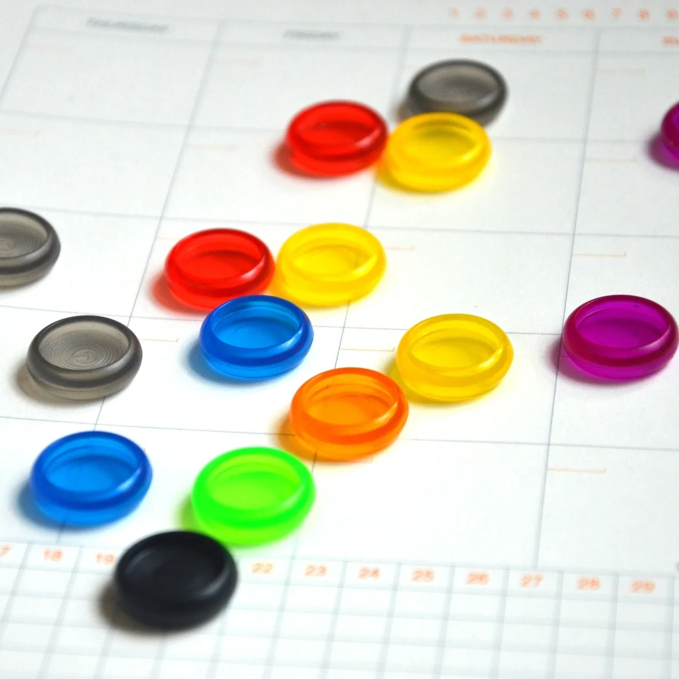18mm Color Plastic Book Binding Mushroom Hole Disc Ring A5A6 Happy Planner Binder Rings Scrapbooking Binding Supplies 12pcs plastic binding rings,book binding supplies