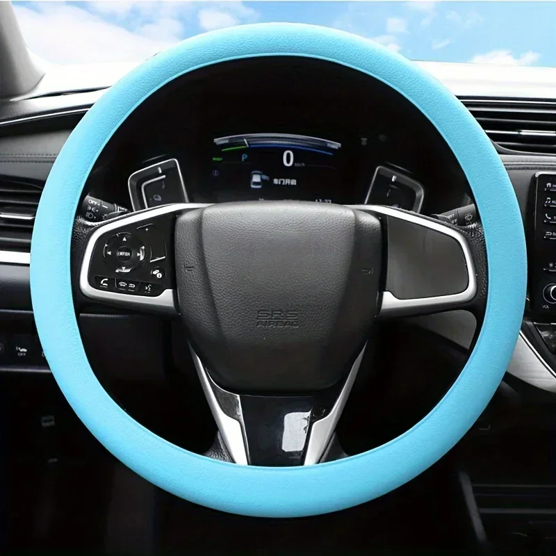 Silicone Steering Wheel Cover Elastic Glove Auto Decoration