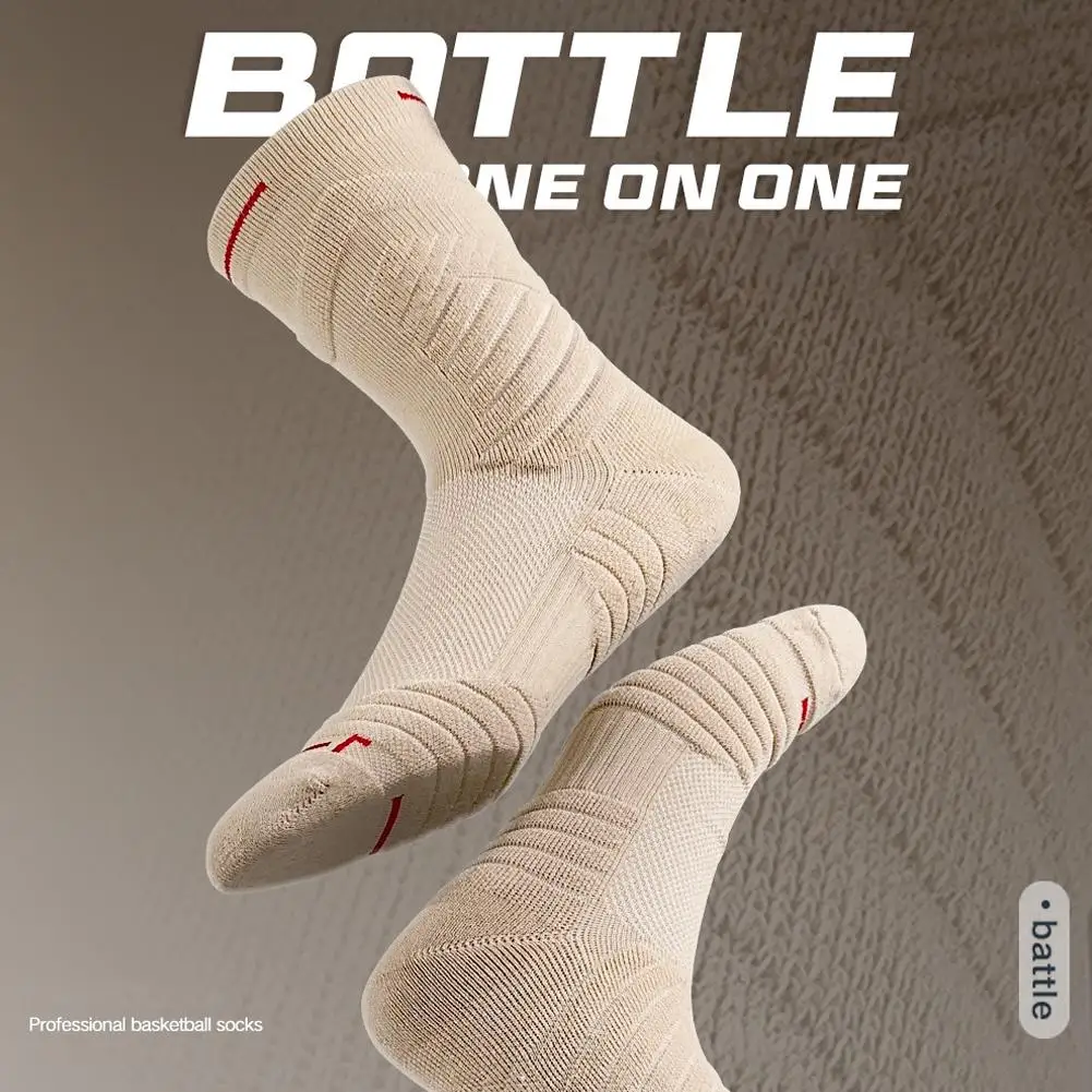 Description Picture 3 of itemMen Sports Sock Women Breathable Compression Crossborder High Running Cycling Knee Riding Hockey Soccer Biking Basketball S G5I0