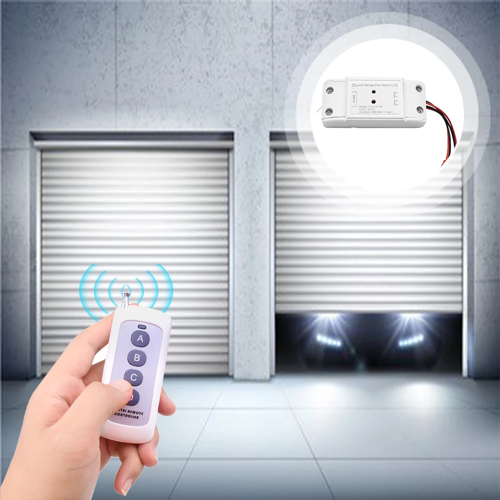 

Tuya Smart Life Garage Door Sensors Opener Controller Module WiFi Switch Alexa Opening Home Remote Control Contact Voice Portal