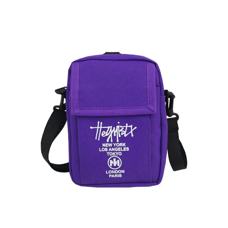 Canvas Bag Youda Men Sling Bag Mini Crossbody Bag Fashion Women Small Shoulder Bags Boy Canvas Messenger Simple Solid Color Couple