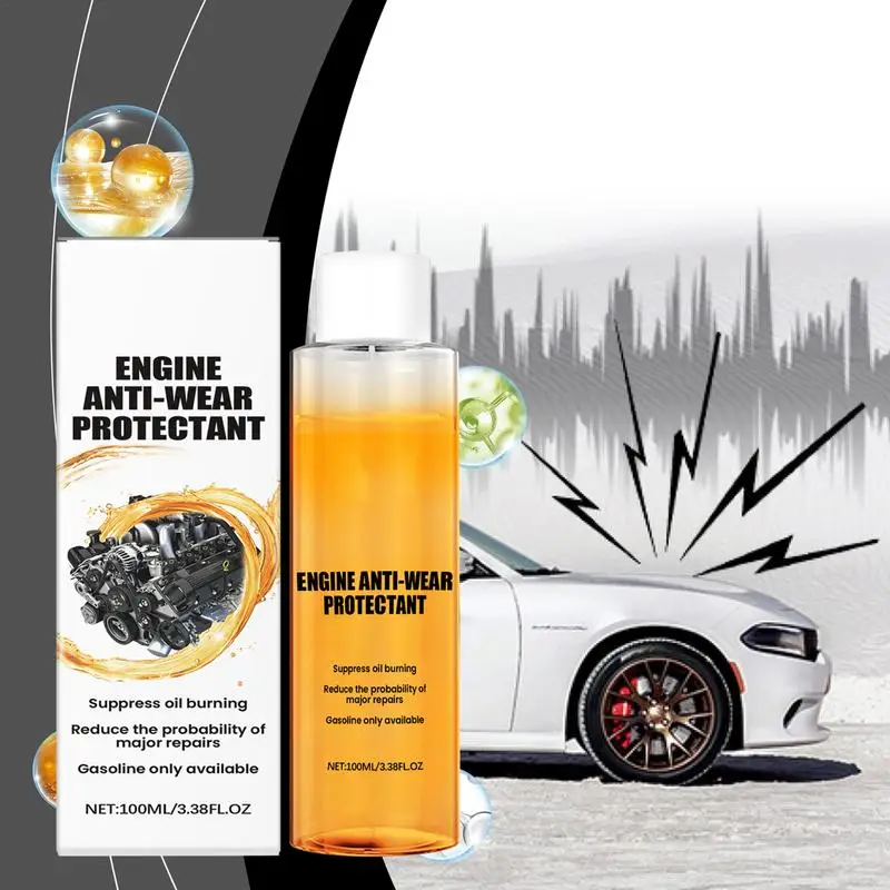 Engine Anti-Wear Protective Agent Lubricant Noise Reduction Strong Burning Engine Oil Liquid Additive Car Protection Oil