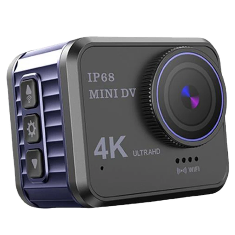 Camera Hd 170 Degree Wide-Angle Lens RAM 4K/60Fps Waterproof Anti-Shake Wifi Remote Control DV Digital Camera small action camera Action Cameras