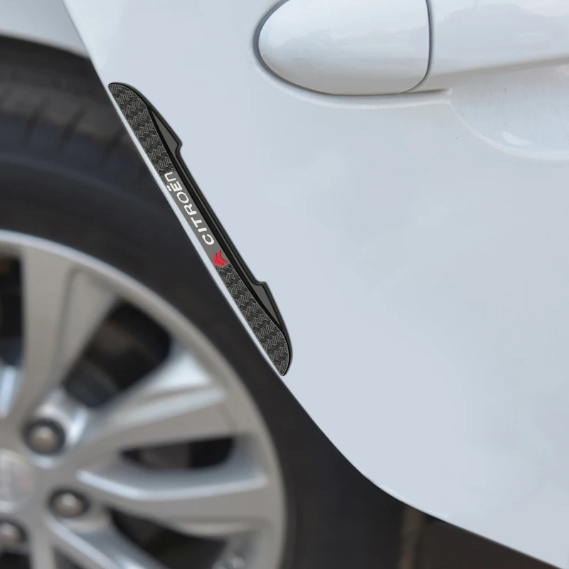 4PCS Car Door Edge Anti-Collision Protective Bumper Stickers