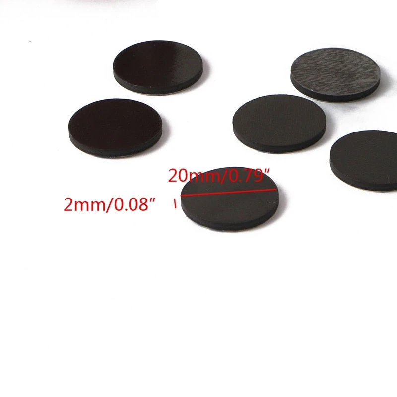 10pcs Self Adhesive Magnetic Round Self Adhesive Disc Magnets Round Rubber  Magnet For Diy Crafts - Magnetic Materials - AliExpress