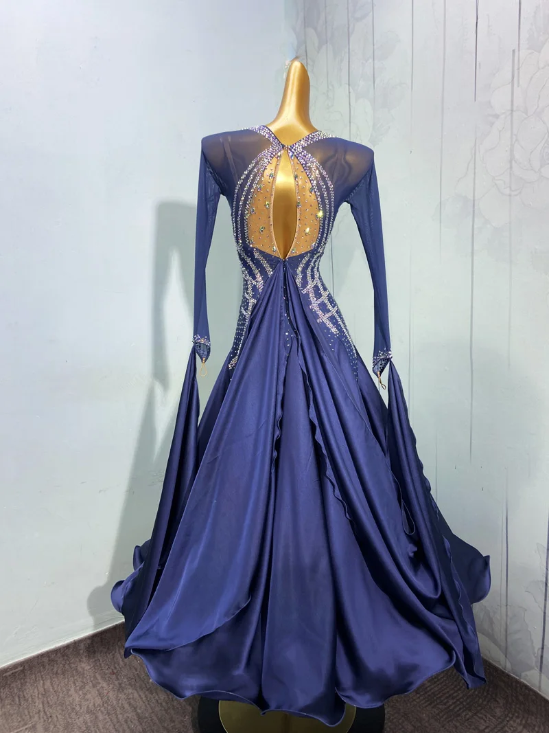 Girl Dance Costume Children Costumes Ballroom Dance Competition Dresses Standard Social Modern Dresses