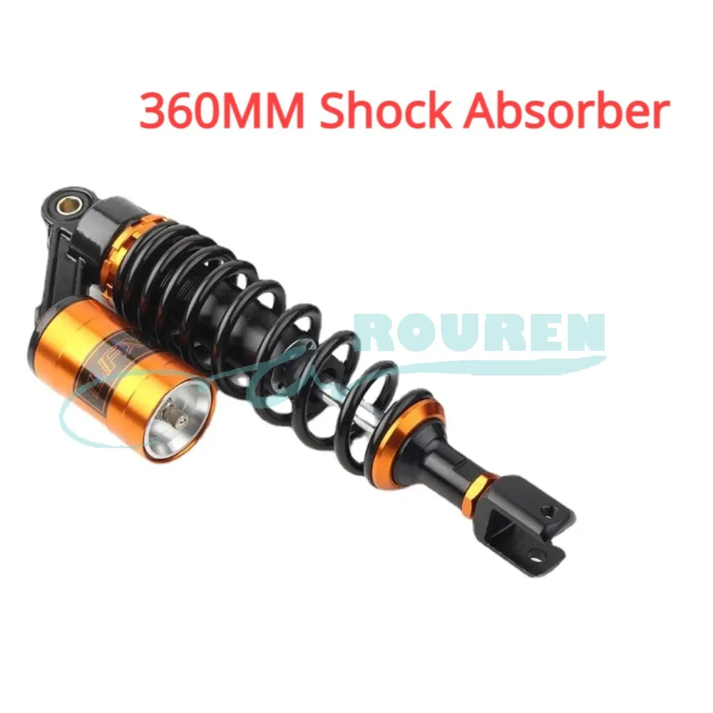 

1PCS 360mm 7mm Motorcycle Rear Shock Absorber Spring Adjustable Air Suspension Protector Motor Cycle Dirt Bike Scooter Quad ATV