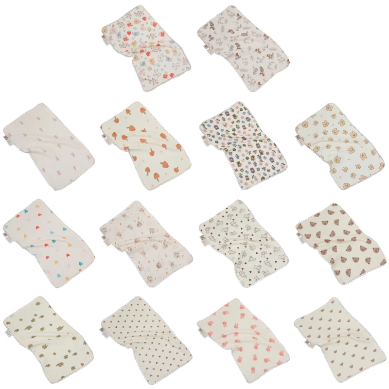 

Baby Washcloth Soft Washcloth Cartoon Baby Wash Cloth Multipattern for Newborn