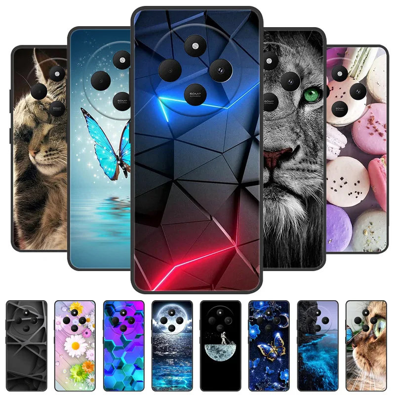 Animal Cartoon Soft Silicone Phone Case - Fun & Protective Cover
