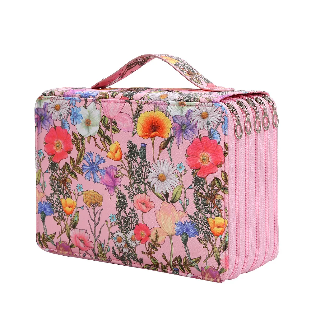200/252/288/384/480 Slots Pencil Case Bag pencil cases For School Girls Pencilcase Large Capacity Stationery Pen Box Organizer Big Cartridge