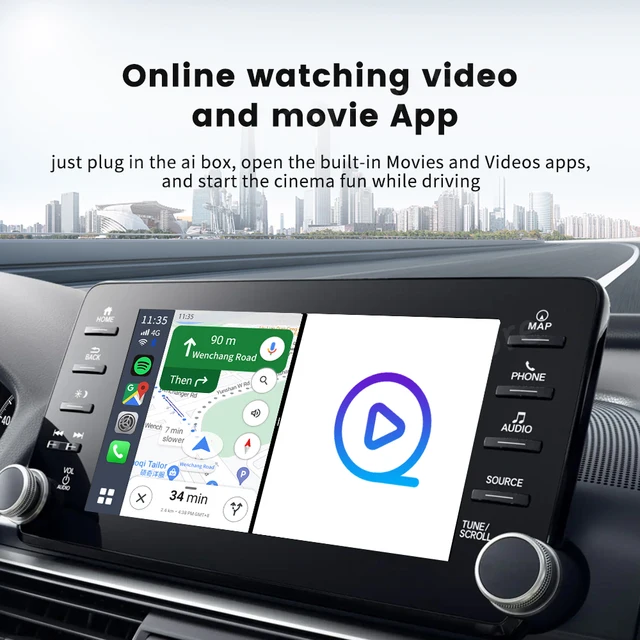 wireless CarPlay and Android Auto device