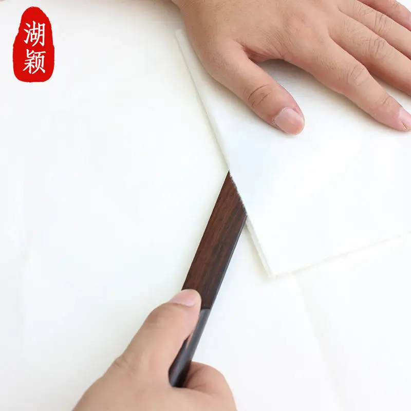 Chinese style ebony xuan paper paper cutter rice calligraphy supplies envelope opener wood letter opener