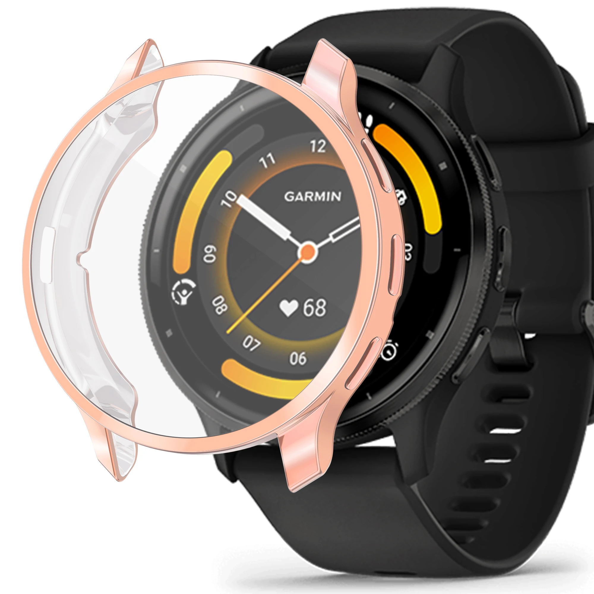 TPU Electroplated Case Cover Protective For Garmin Venu 3 45mm 3s 41mm Bumper Protector watch cover watch protective case watch case watch protective cover tpu protective case watch accessories
