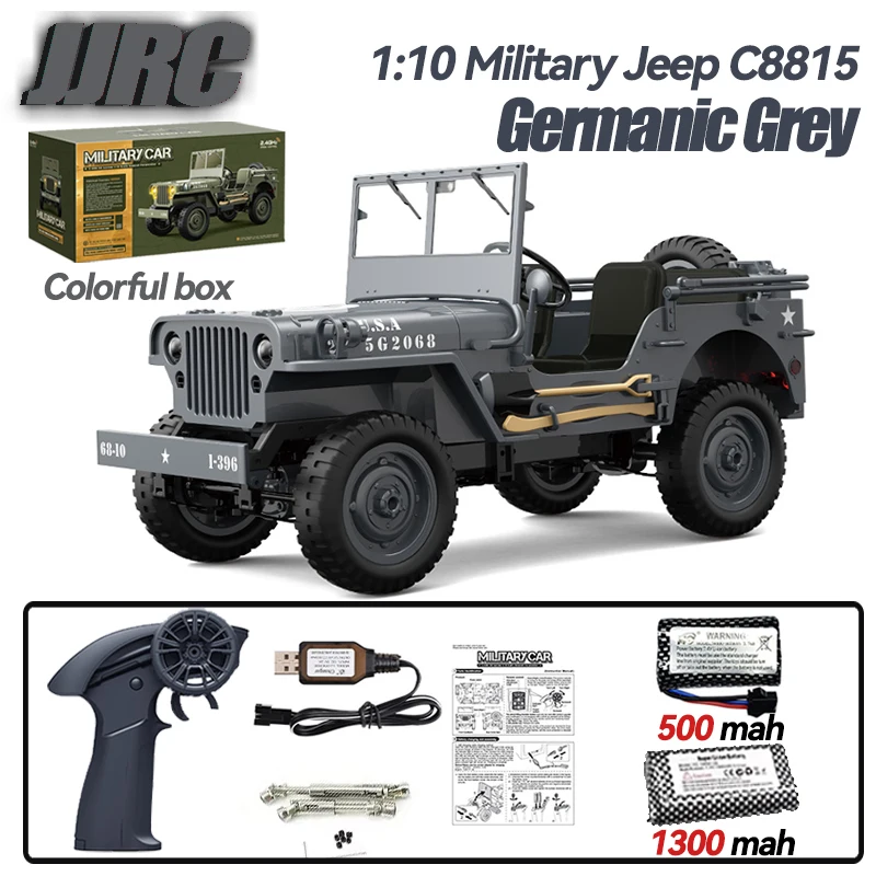 C8815 1/10 ウィリス ジープ 2.4G ラジコンカー 1941 4WD RTR