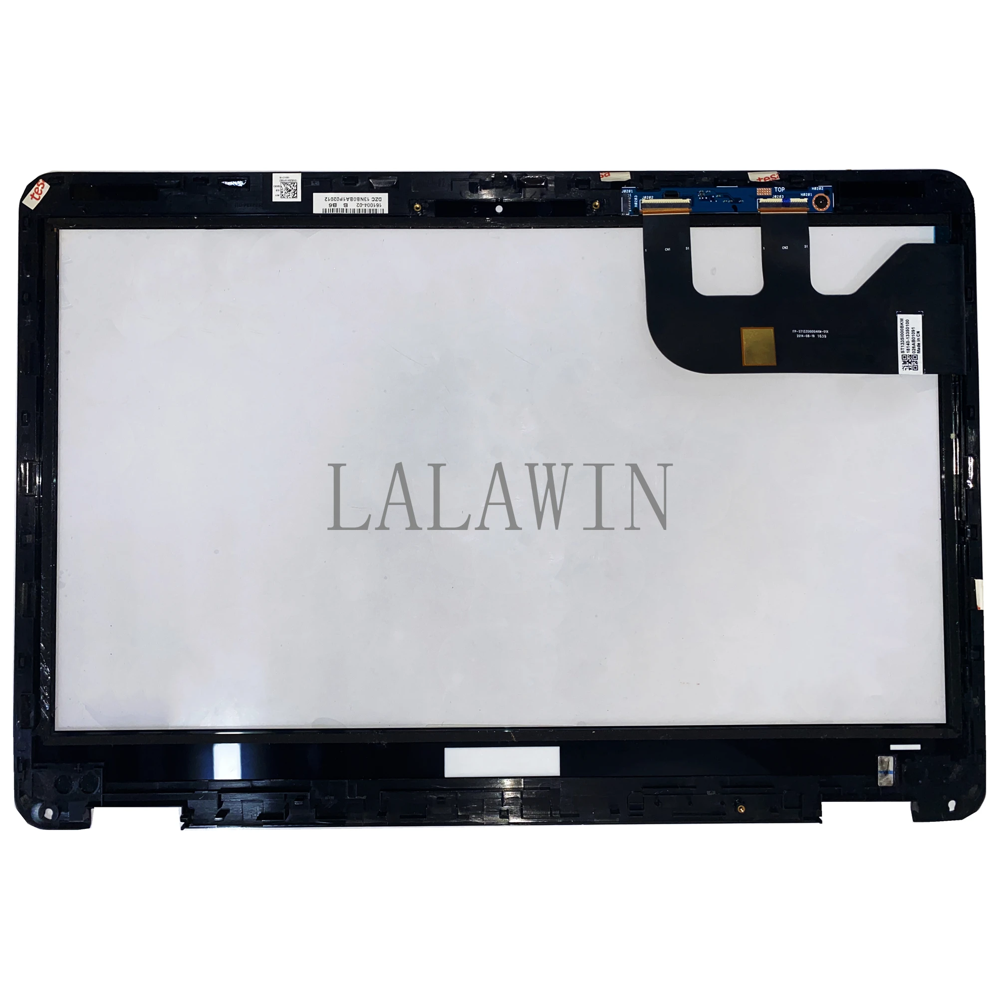 para Asus Zenbook Ux360c Ux360ca Fp-st133si000akm01x 13.3 Front Front Tela de Toque Frontal Digitador Vidro com Quadro